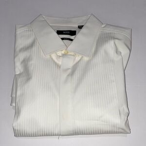 Boss Hugo Boss Men’s Formal Long Sleeve Button Down Shirt Slim Fit Size 16.5